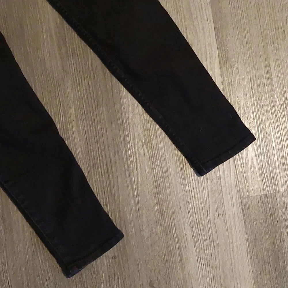 Hollister Vintage Y2K Classic low- rise black skinny jeans size 7 28/29 Low Rise
